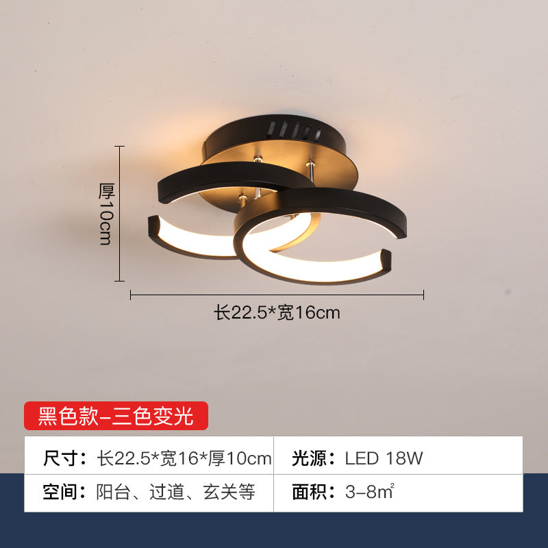 Modern LED Hallway Light for Balcony and Closet