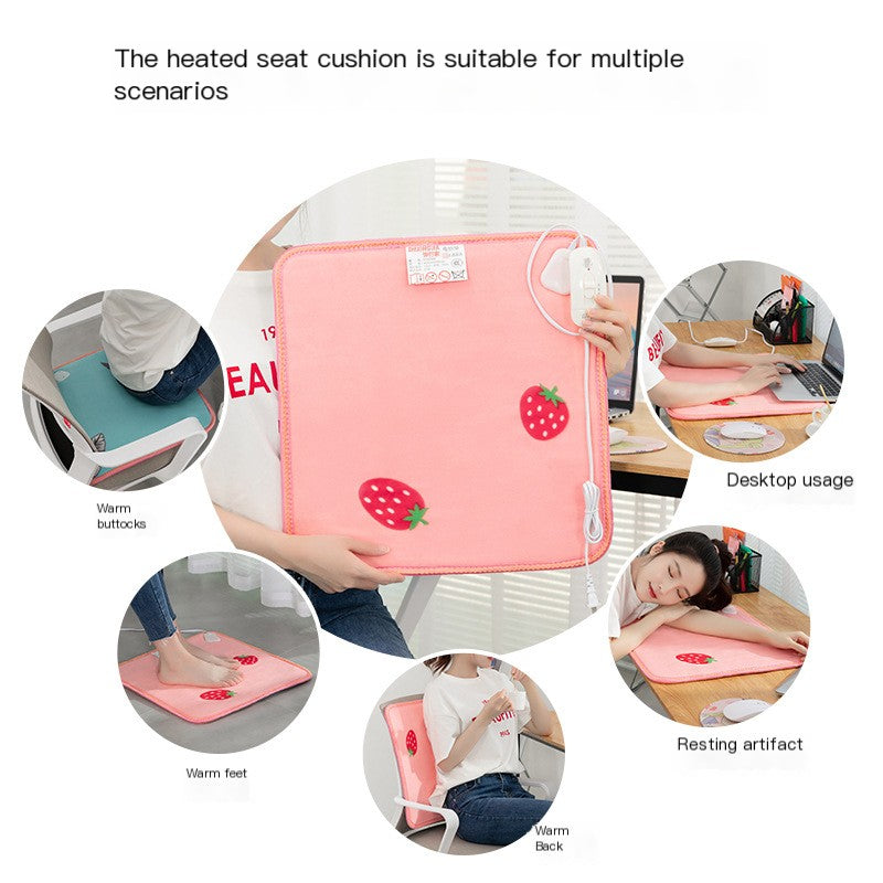 Heated Office Seat Cushion & Electric Heating Pad