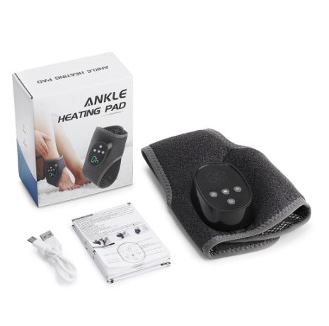 Electric Heated Foot Massager, Gray