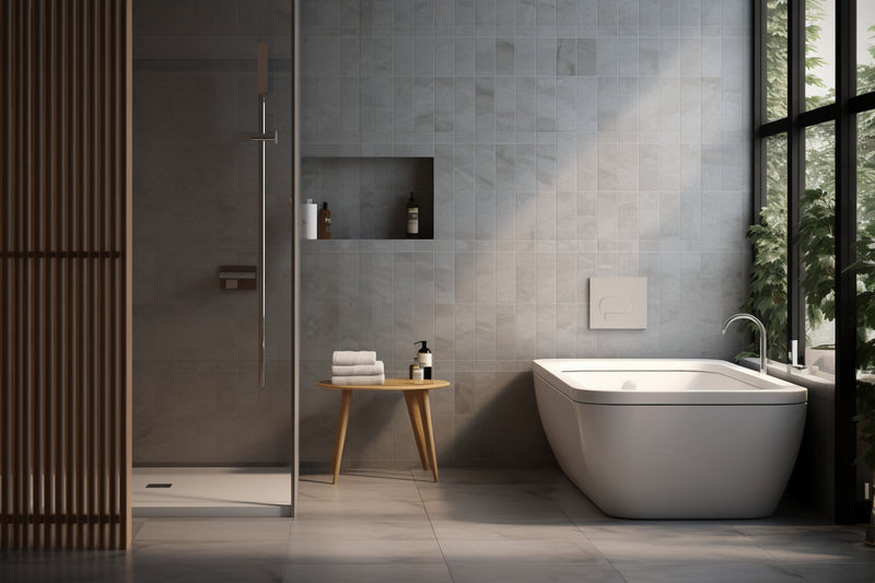 Bathroom essentials and home cleaning products